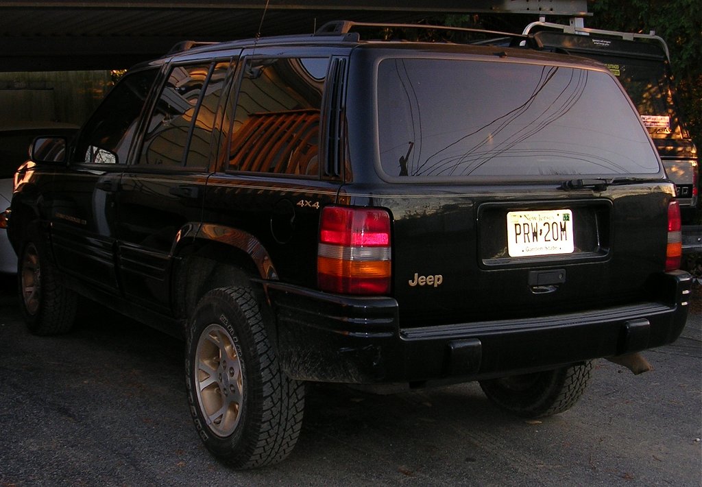 Best car I've ever owned. 1996 Jeep Grand Cherokee Limited 4.0L H.O.AutoAWD. Connie's driver.